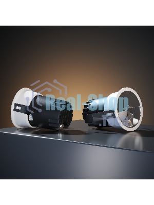 25090/LED 10W 3000K белый/хром / Потолочный светодиодный светильник