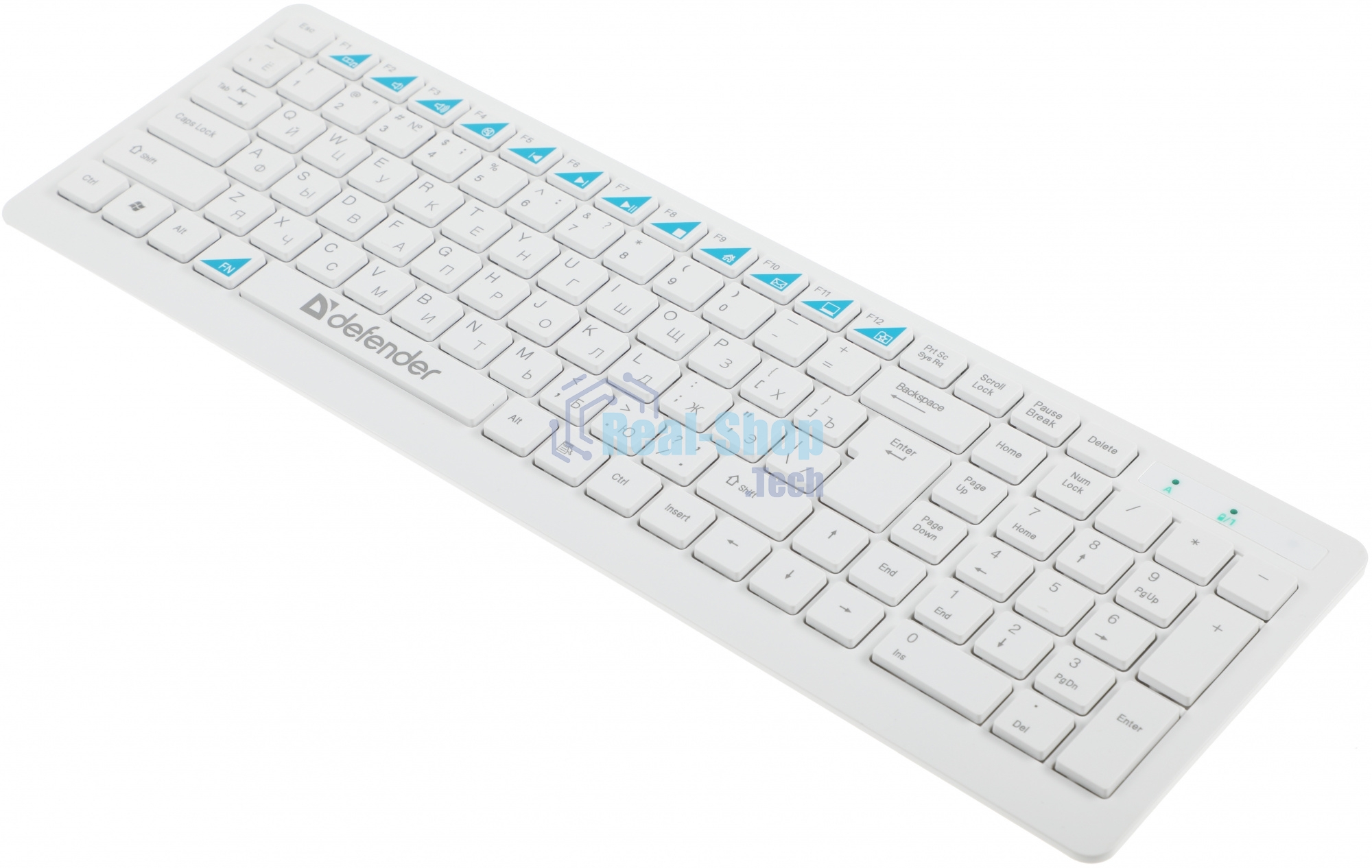 Комплект клавиатура+мышь Defender Skyline 895 беспроводной, USB, 2000 DPI, белый
