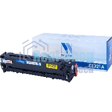 Картридж лазерный NVPrint совместимый HP CE321A Cyan для LJ Color CP1525 (1300k)