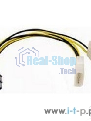 Кабель Gembird Разветвитель питания, 2xMolex->PCI-E 6pin, для подкл. в/к к б/п