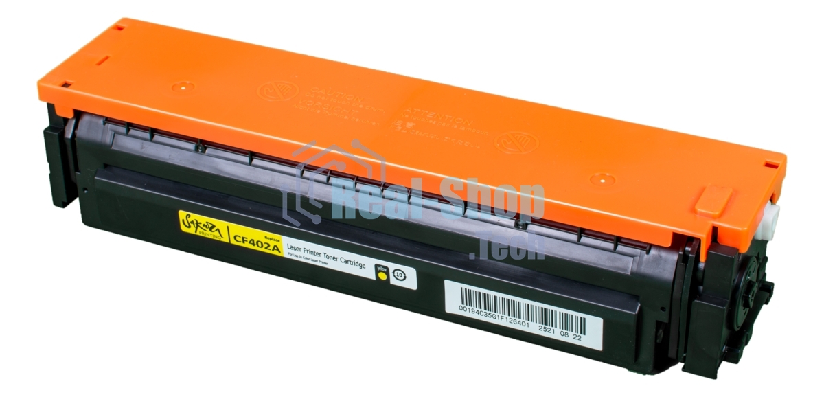 Картридж лазерный Sakura CF402A для HP Color LaserJet Pro M252n/M252dn/MFP277dw/277n, желтый, 1400 к.