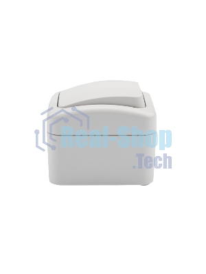 Выключатель одноклавишный Kranz Mini OG открытой установки, IP54 белый