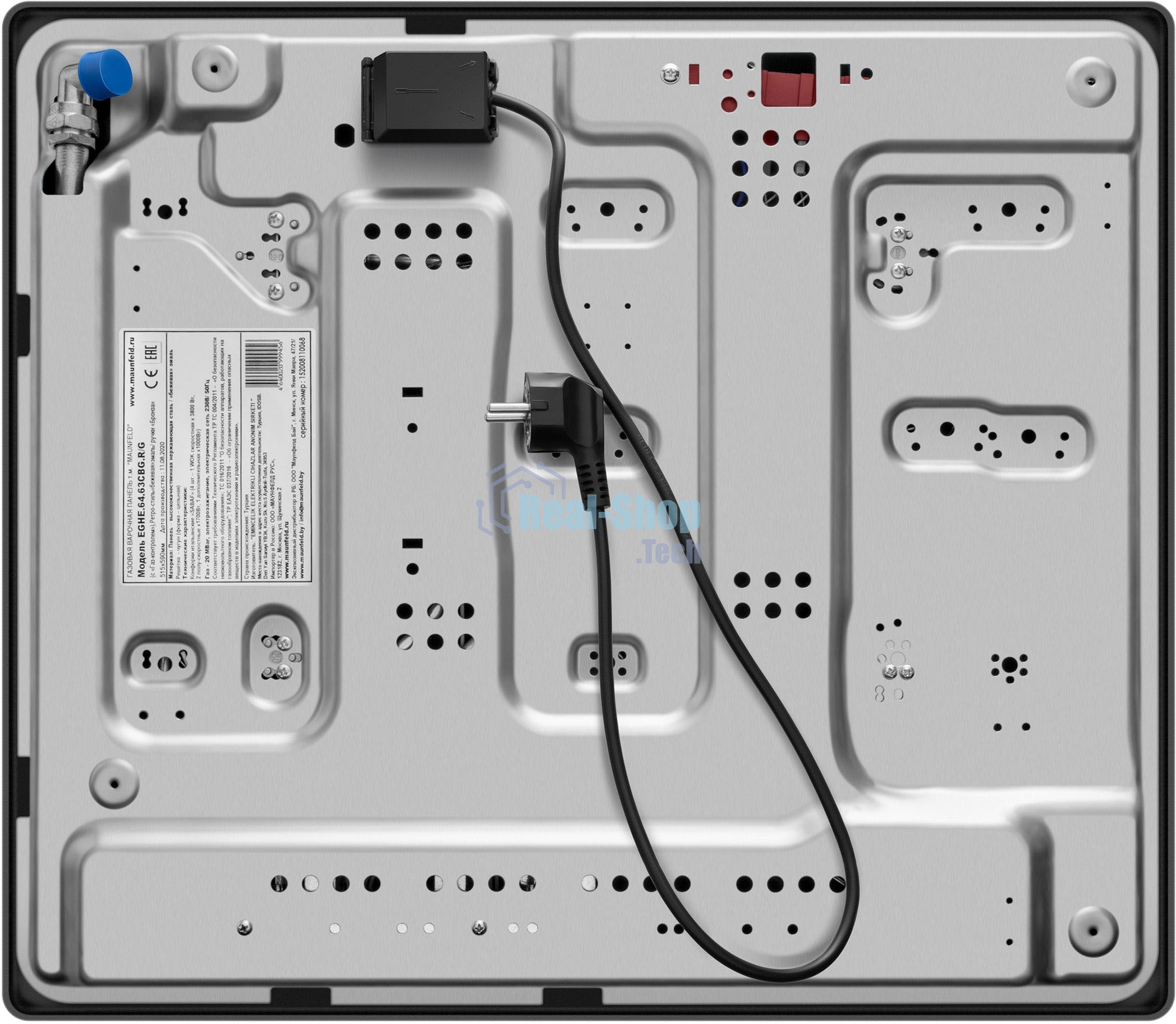 Газовая варочная панель Maunfeld EGHE.64.63CBG.R/G