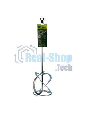 Насадка для миксера Сибртех, для легких растворов,160 х 590 мм, оцинкованная,хвостовик резьба М14