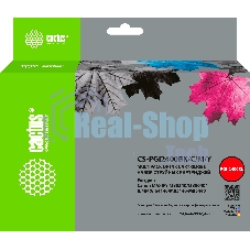 Картридж струйный Cactus CS-PGI2400BK/C/M/Y 4 цв. набор (135.8 мл) для Canon MAXIFY iB4040/МВ5040/МВ5340