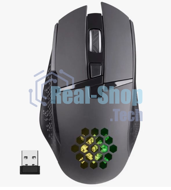 Мышь беспроводная Defender Glory GM-514 черный, 3200 dpi, радиоканал, USB, кнопки - 7