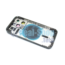Задняя крышка (корпус) в сборе с рамкой для Apple iPhone 14 Pro черный