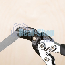 Ножницы по металлу GROSS 78351 усиленные 255мм прямой и правый резсталь-СrMo двухкомп.рукоятки