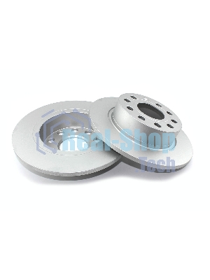 Диск тормозной задний LPR A1003P для Audi, Volkswagen, Skoda, SEAT 1K0615601AB 1K0615601K