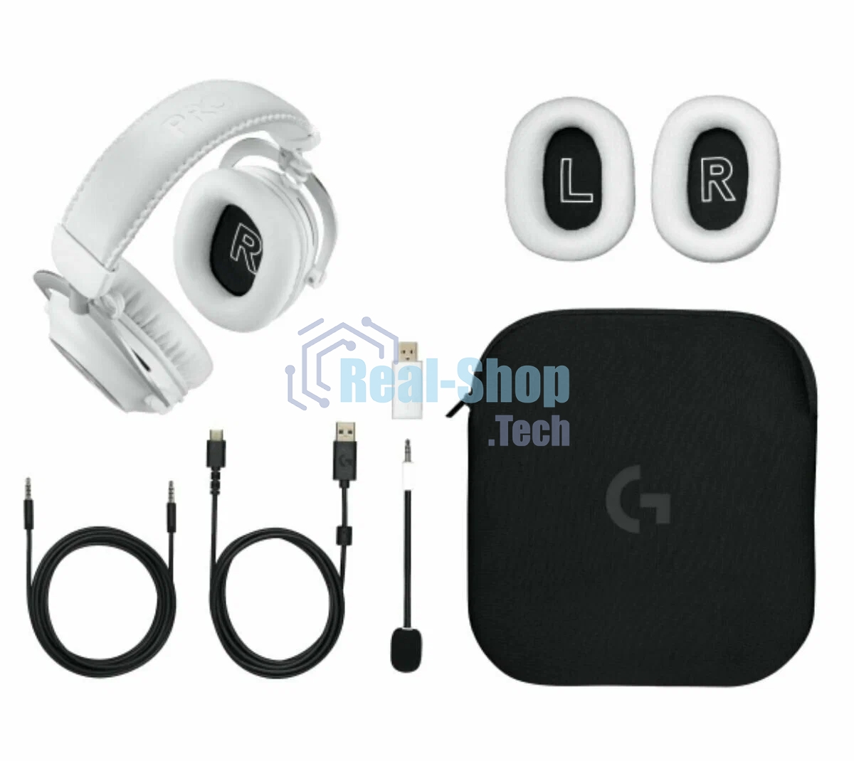 Игровая беспроводная гарнитура Logitech G Pro X 2 Wireless белый
