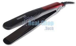 Выпрямитель для волос Centek CT-2008 черный/красный, 26 мм, 240 °C, 1 режим