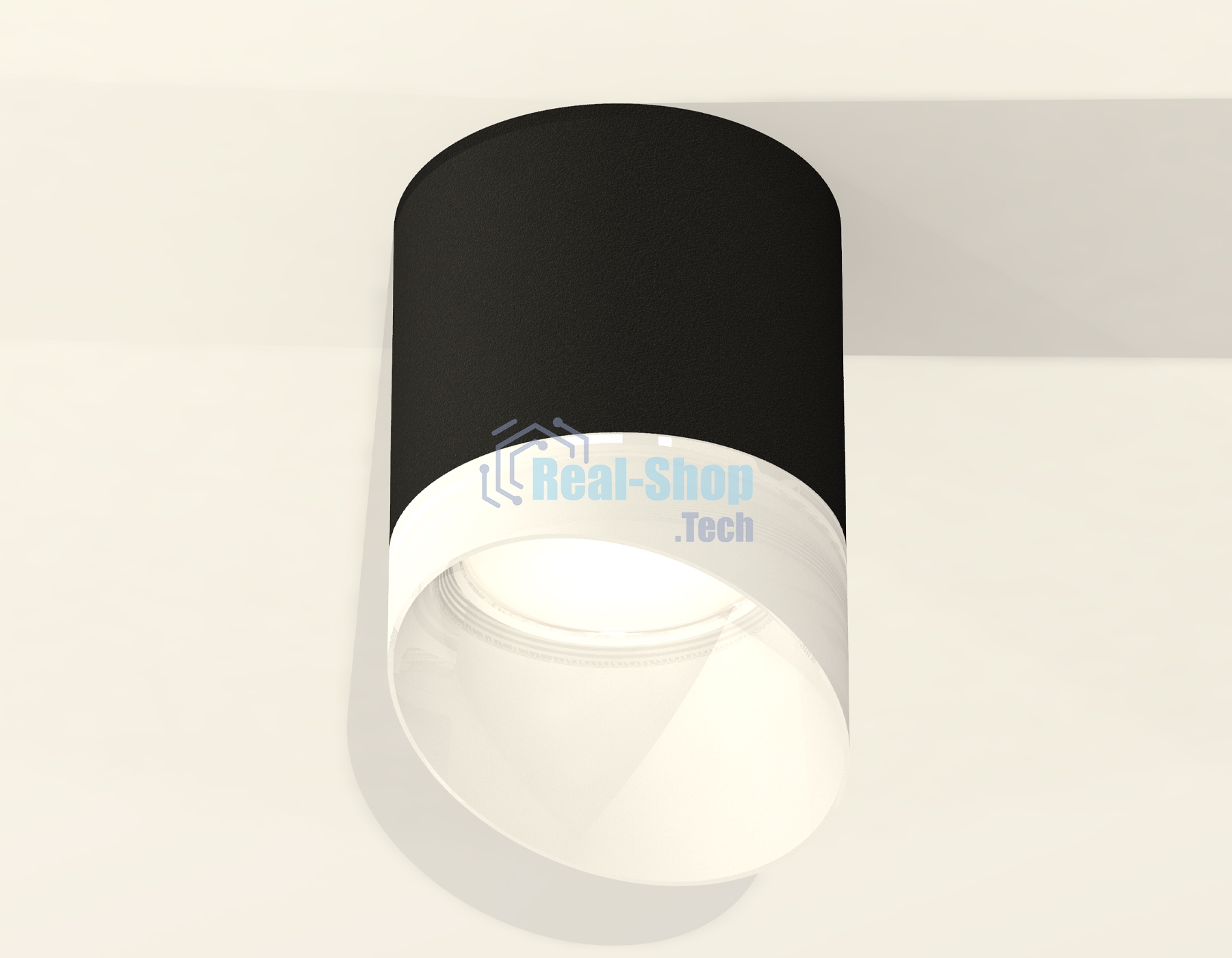 Светильник Ambrella Light XS7402036 SBK/FR черный песок/белый матовый MR16 GU5.3 (C7402, N7175)