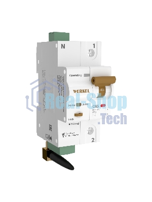 Умный автоматический выключатель Werkel 1 P 63 A C 6 kA W1001P6301