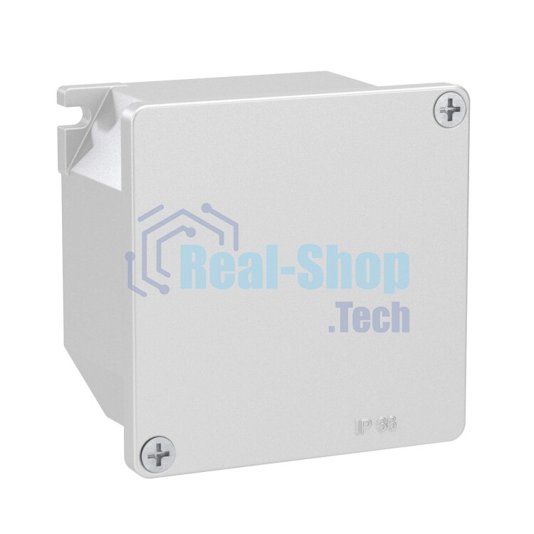Коробка ответвительная алюминиевая окрашенная,IP66, RAL9006, 90х90х53мм 65300 DKC