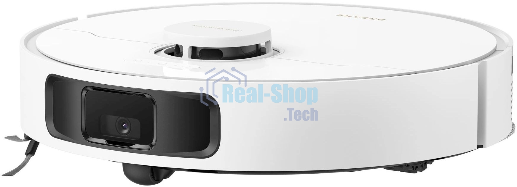 Робот-пылесос DreameBot L10S Plus белый, 5200 мА·ч Li-Ion, уборка влажная/комбинированная/сухая, пылесборник контейнер 0.35 л