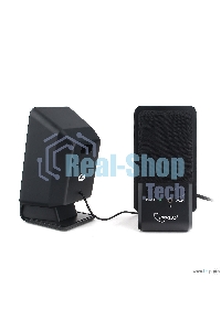 Акустическая система Gembird SPK-510, черный, 6 Вт, рег. громкости, разъем для наушников,USB-питание