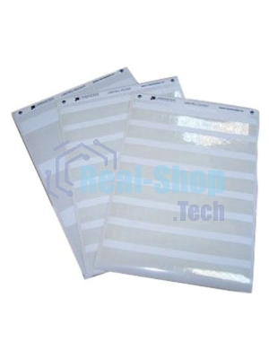 Маркер самоклеющийся LAN (LAN-MOL-14x9-WH) А4. 14х9. на розетки. белый. 336 шт/л.