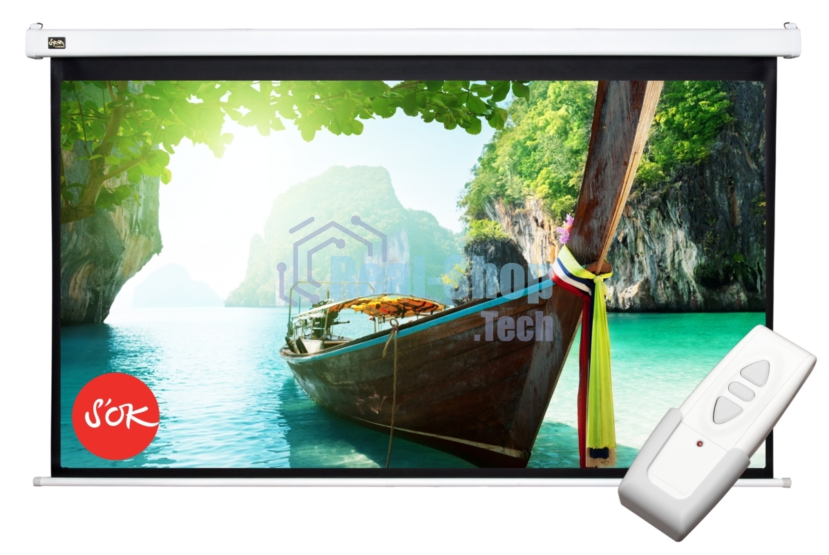 Экран Pro 332x186см Motoscreen 16:9 настенно-потолочный рулонный (моторизованный)150'