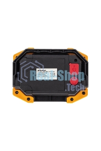 Прожектор заряжаемый NEW AGE 18650х2 с мощным светом Rexant 50%, 100%, Powerbank, противоударный корпус, кабель USB