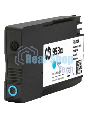 Картридж струйный HP 953XL F6U16AE голубой для HP OJP 8710/8715/8720/8730/8210/8725 (1600стр.)