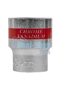 Головка торцевая Matrix, 24 мм, 6-гранная, CrV, под квадрат 1/2