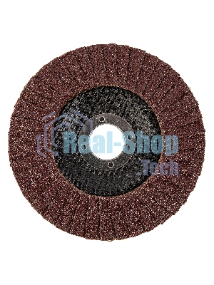 Круг лепестковый Сибртех торцевой, конический, Р 40, 125 х 22,2 мм