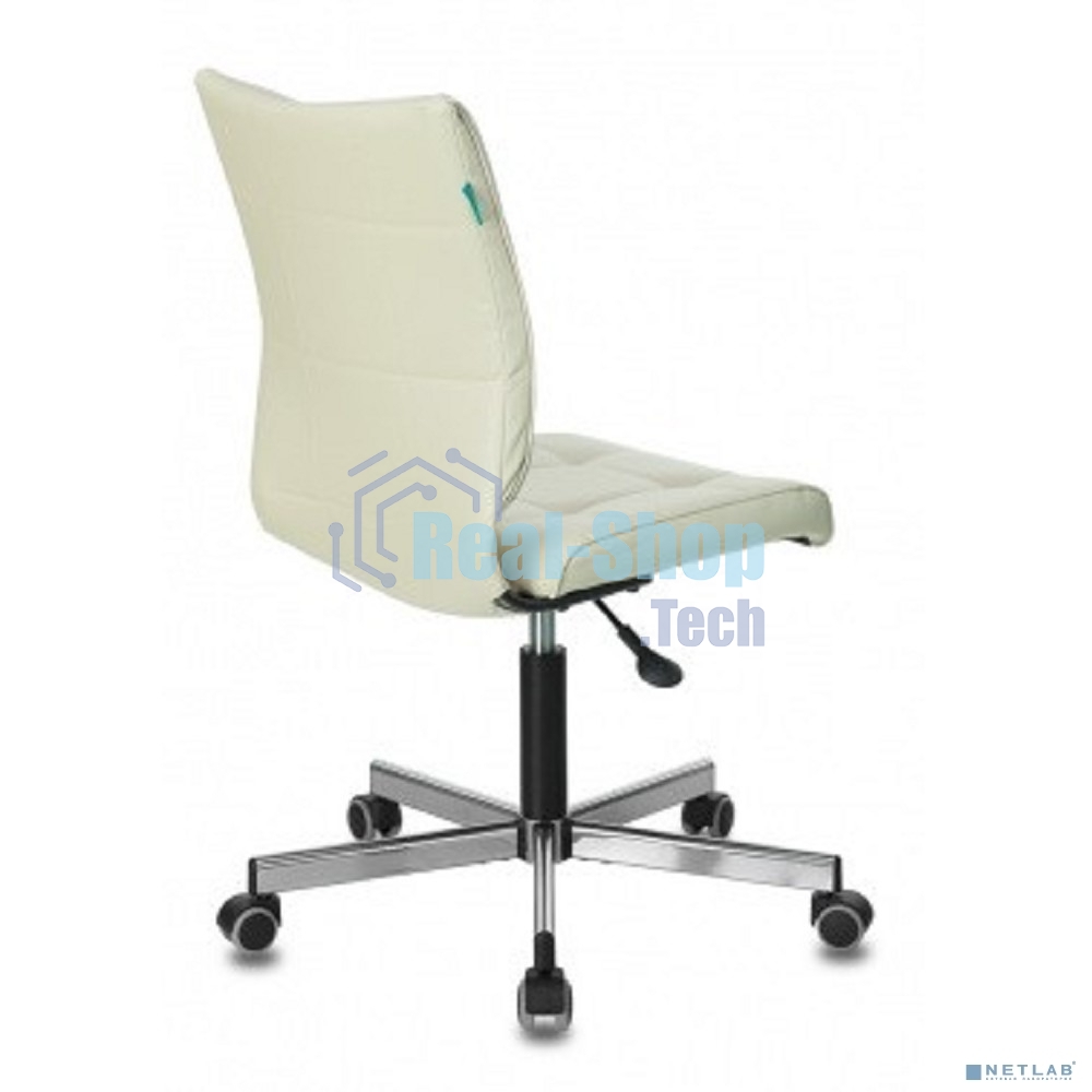 Кресло компьютерное Бюрократ CH-330M/BEIGE бежевый, искусственная кожа, крестовина металл, без подлокотников