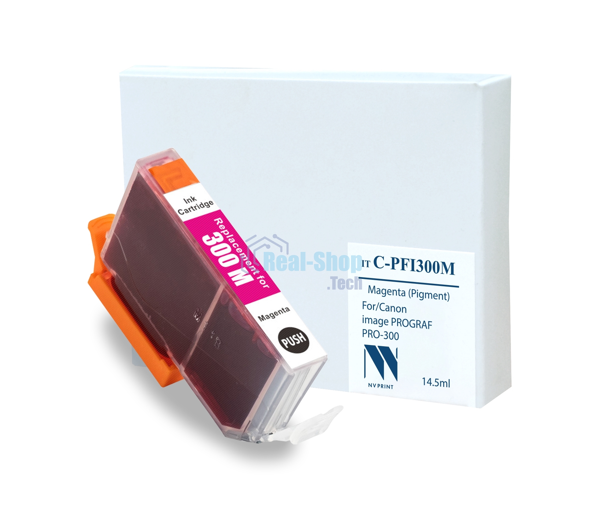 Картридж струйный NVPrint C-PFI300 M для Canon imagePROGRAF PRO-300