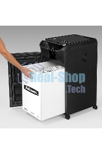 Шредер Fellowes AutoMax 350C (секр.P-4)/фрагменты/350лист./68лтр./скрепки/скобы/пл.карты/CD