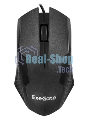 Мышь проводная ExeGate Professional Standard SH-8012 черный, 1000 dpi, USB, кнопки - 3