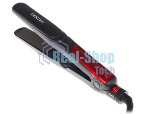 Выпрямитель для волос Centek CT-2008 черный/красный, 26 мм, 240 °C, 1 режим
