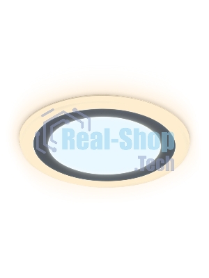 Встраиваемый cветодиодный светильник Ambrella light DCR376 12W+4W 6400K/3000K 85-265V D195*28