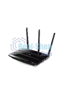 Беспроводный двухдиапазонный TP-Link маршрутизатор с VDSL/ADSL модемом SOHO Archer VR400, 867 Мбит/с + 300 Мбит/с, VDSL2/ADSL2+, Annex A, 4 порта 100 Мбит/с, 1 порт WAN 1000 Мбит/с, 1 порт USB 2.0