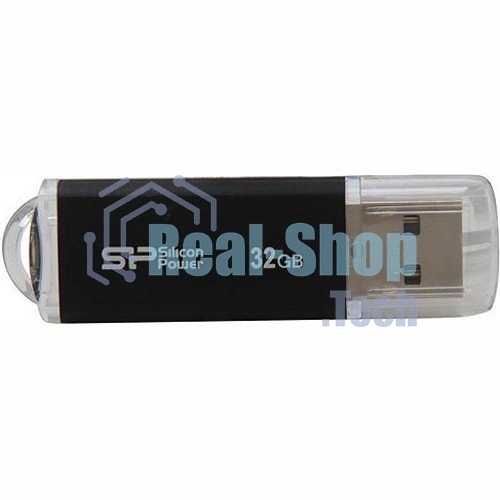 Флешка USB R/W Silicon Power R/W 32Gb Ultima II-I Series SP032Gb,UF2M01V1K USB 2.0 черный