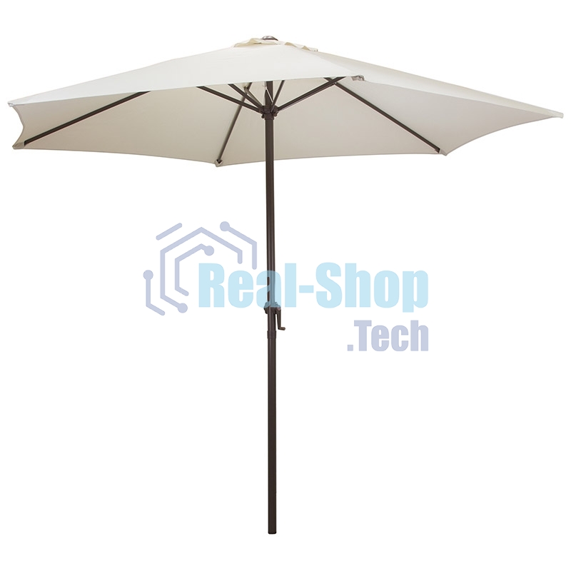 Зонт садовый Ecos GU-01 (бежевый) без крестообразного основания