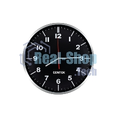 Часы настенные Centek СТ-7100 черный