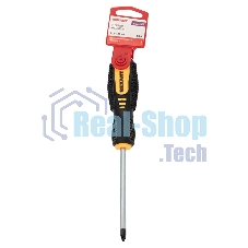 Отвертка крестовая Rexant PZ 2х100 мм, двухкомпонентная рукоятка