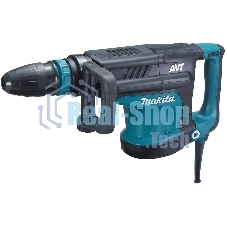 Отбойный молоток Makita HM1213C Молоток отб,SDS-max,1510Вт,25.5Дж,950-1900у\м,10.3кг,чем,АВТ,м\функц бок рукоятка,плавный пуск 
