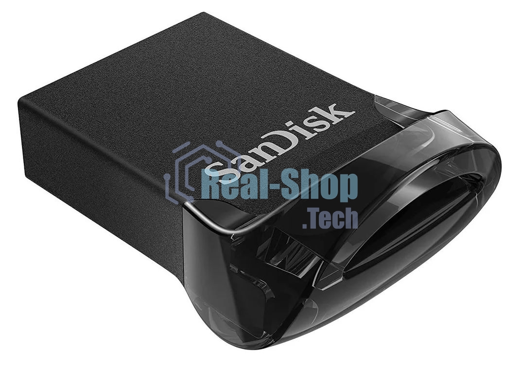Флешка USB SanDisk CZ430 Ultra Fit (SDCZ430-016G-G46), 16Gb, USB 3.1, R/W 130/40, черный