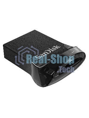 Флешка USB SanDisk CZ430 Ultra Fit (SDCZ430-016G-G46), 16Gb, USB 3.1, R/W 130/40, черный