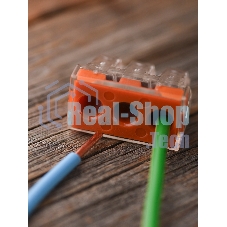 Клемма строительно-монтажная СМК 773-173 3-проводная 2.5-6.0кв.мм с пастой (уп.50шт) PROxima EKF plc-smk-773-173