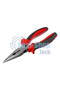 Длинногубцы прямые Matrix, 160 мм, хром-ванадий, двухкомпонентные рукоятки