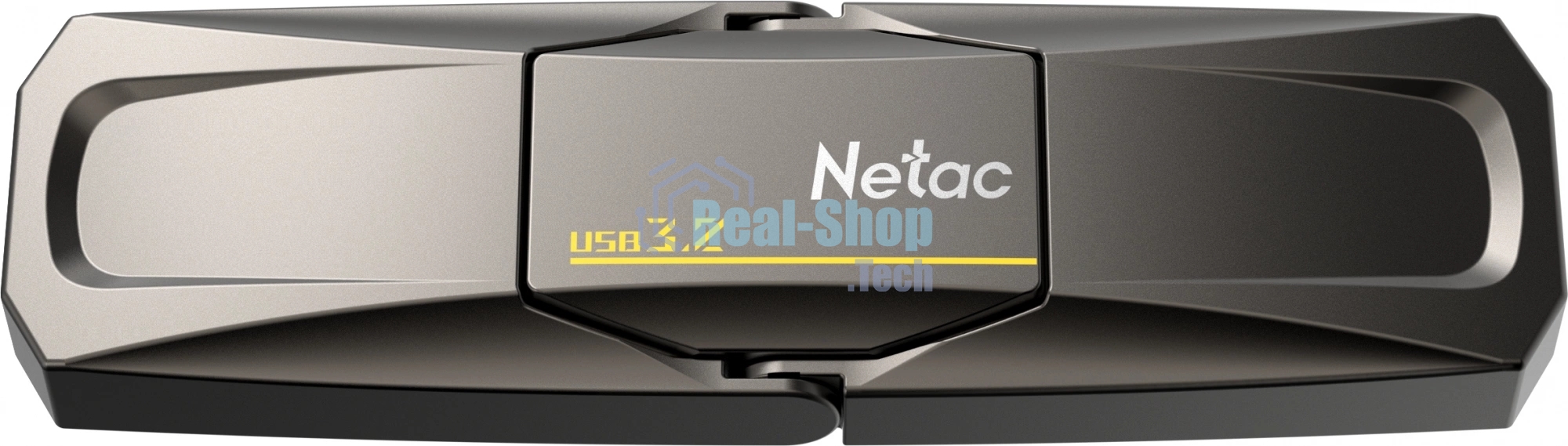 Флешка USB Netac US5 NT03US5C-512G-32TA 512Gb USB 3.2+TypeC Solid State Flash, up to 550MB/500Mb/s