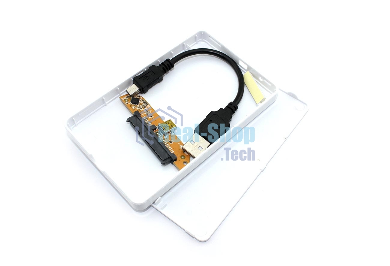 Корпус для жесткого диска Amperin AM25U2PW 2,5