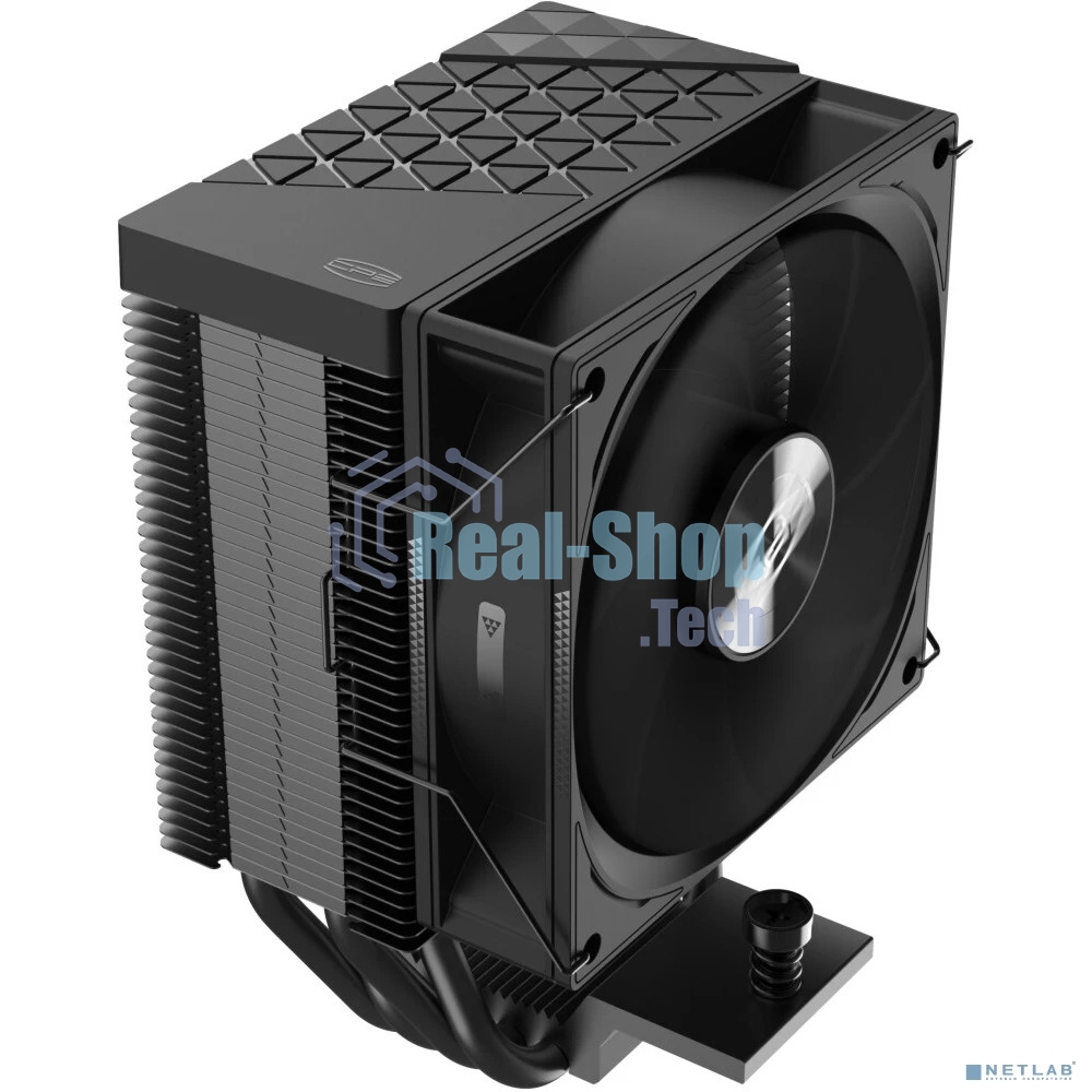 Кулер PCCooler R400 черный 92мм алюминий+медь 2200rpm 30db 4-pin 180W 133мм