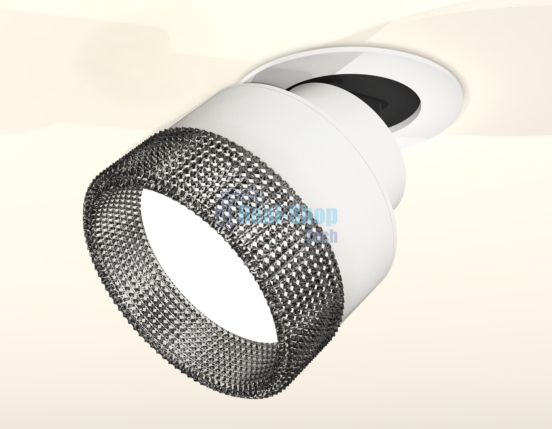 Светильник Ambrella Light XM8101541 SWH/BK белый песок/тонированный GX53 (A2241, A2105, C8101, N8484)