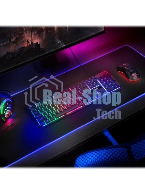 Клавиатура проводная Defender Arx GK-196L RU, USB, черный
