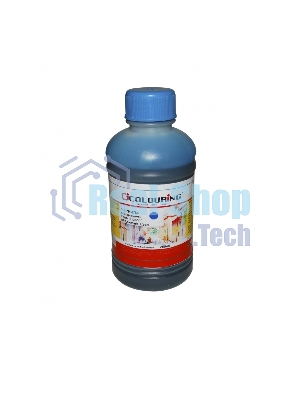 Чернила Colouring для принтеров Canon/Epson/HP/Lexmark Cyan 250 мл водн U