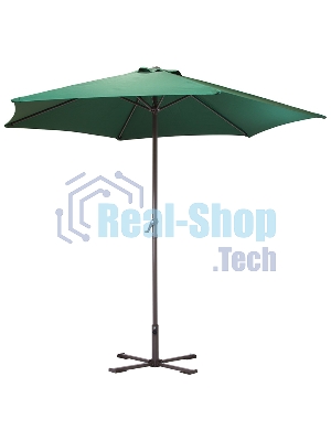 Зонт садовый Ecos GU-03 (зеленый) с крестообразным основанием