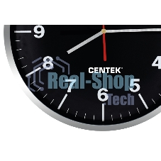 Часы настенные Centek СТ-7100 черный